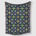 Artisan Geometric Tapestry Woven Blanket