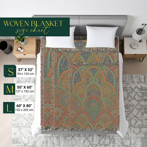 Archway to Heaven Tapestry Woven Blanket