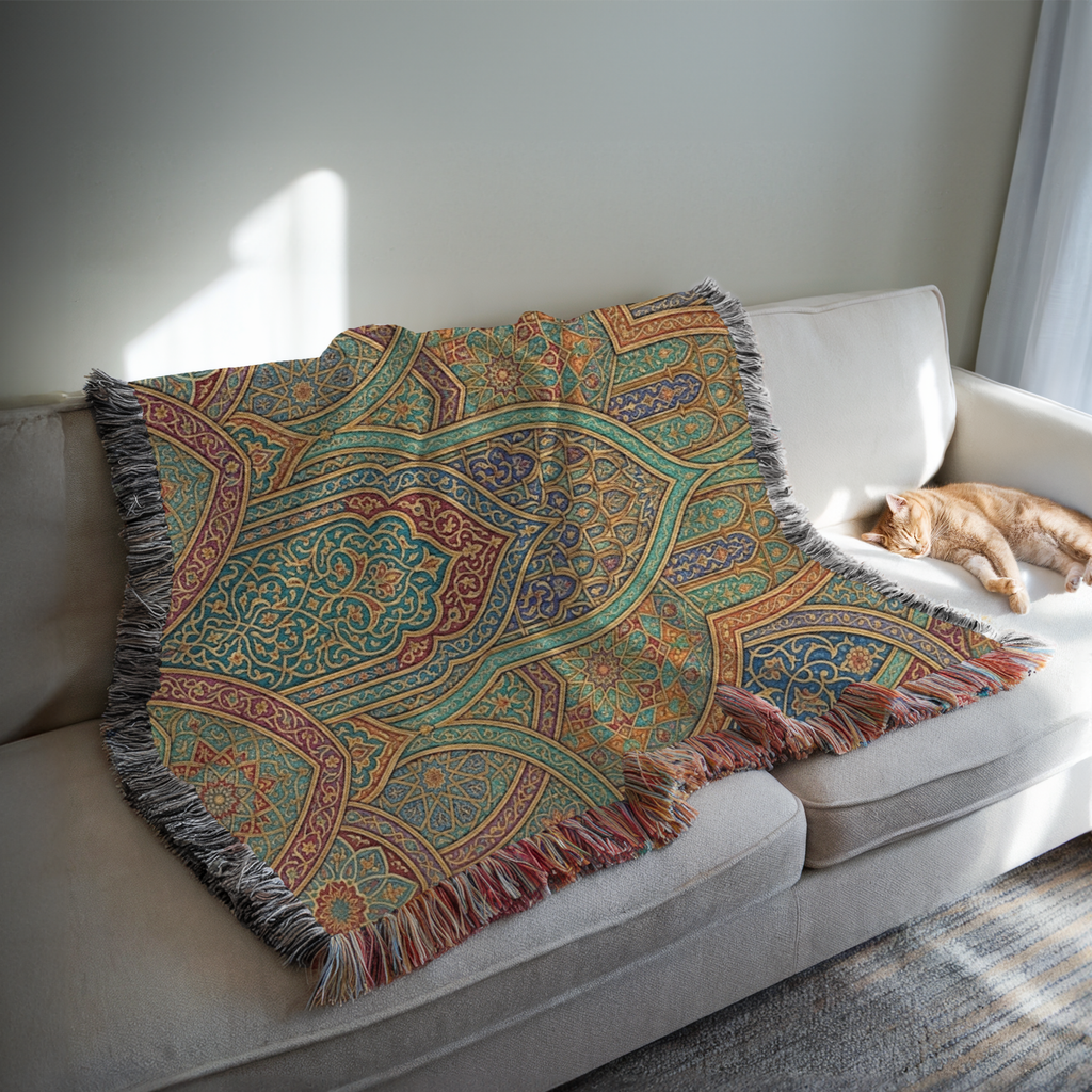 Archway to Heaven Tapestry Woven Blanket