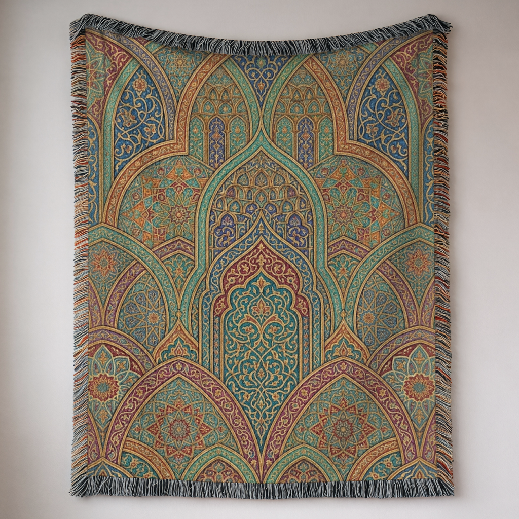 Archway to Heaven Tapestry Woven Blanket
