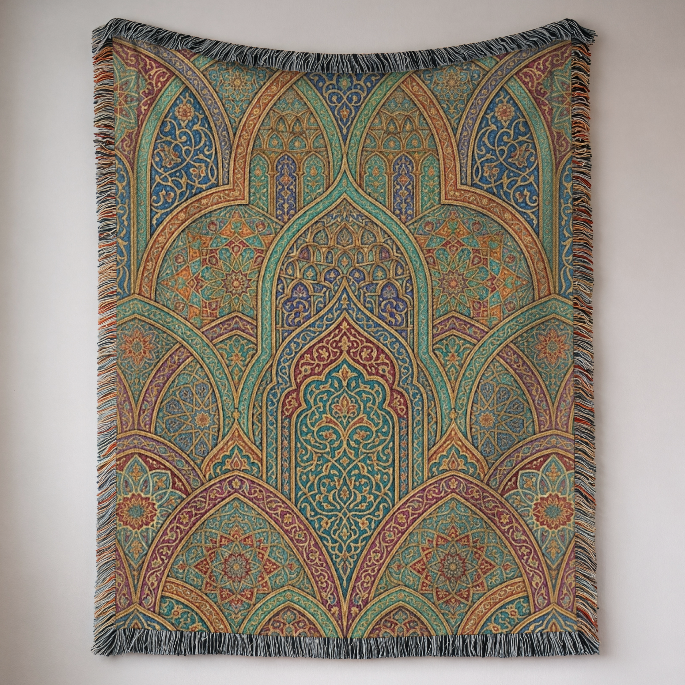 Archway to Heaven Tapestry Woven Blanket