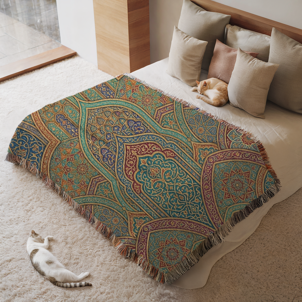 Archway to Heaven Tapestry Woven Blanket