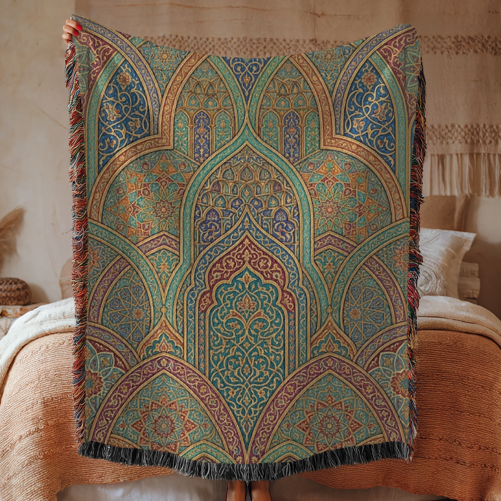Archway to Heaven Tapestry Woven Blanket