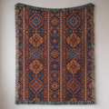 Persian Heritage Woven Blanket Throw