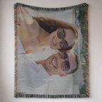 Custom Picture Woven Blanket Throw