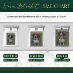 Custom Dog Photo Blanket
