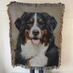 Custom Dog Photo Blanket