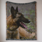 Custom Dog Photo Blanket