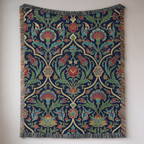 The Ottoman Medallion Tapestry Woven Blanket