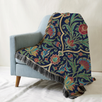The Ottoman Medallion Tapestry Woven Blanket
