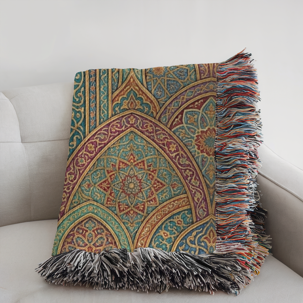 Archway to Heaven Tapestry Woven Blanket
