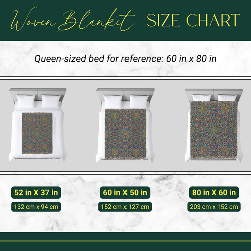 Alhambra Nights Tapestry Woven Blanket